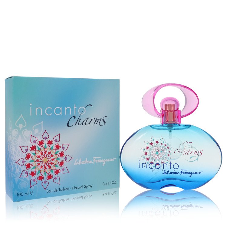 Incanto Charms by Salvatore Ferragamo Eau De Toilette Spray 3.4 oz Incanto Charms by Salvatore Ferragamo Eau De Toilette Spray 3.4 oz